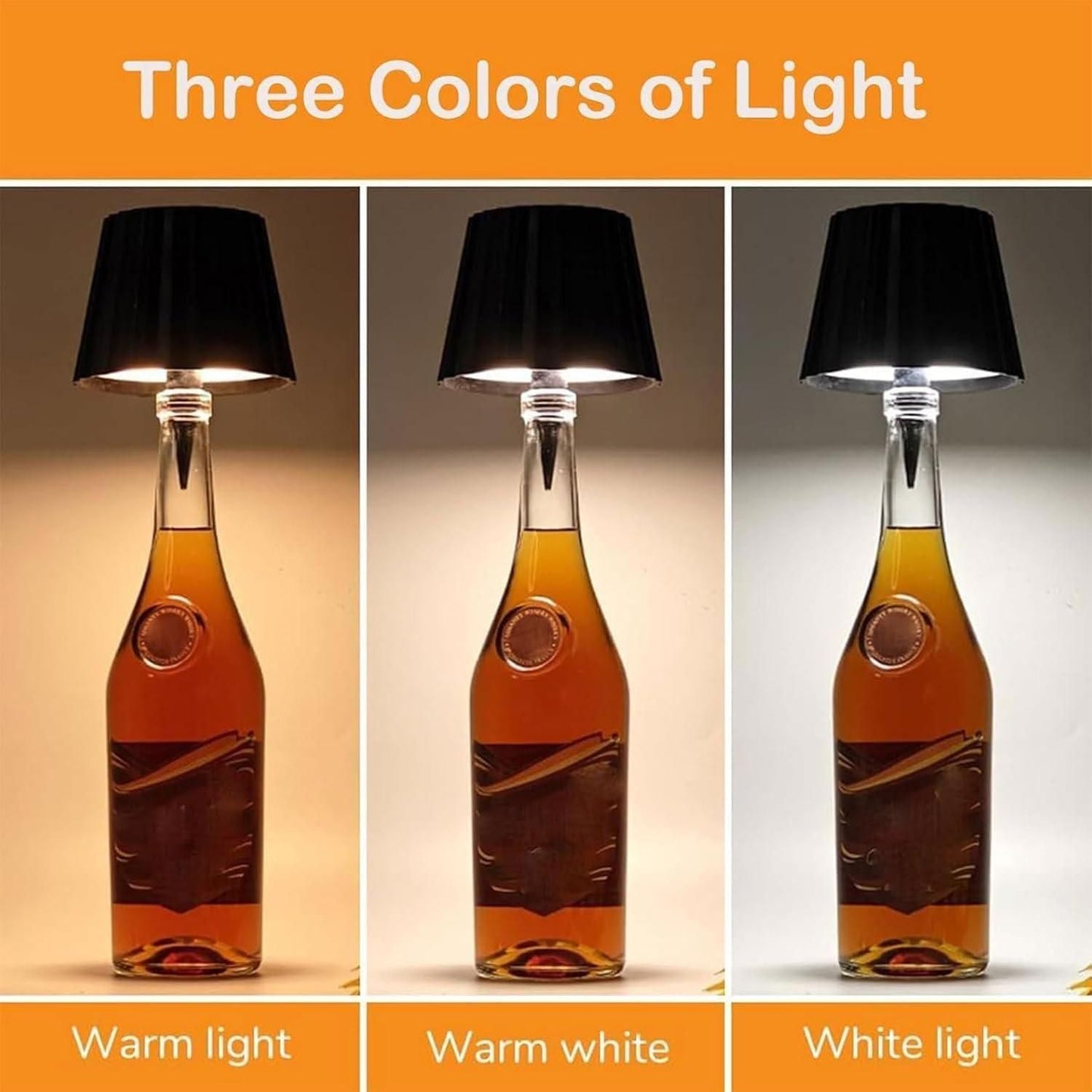 Wireless LED Bottle Cork Light – Portable Bottle Decoration Lamp