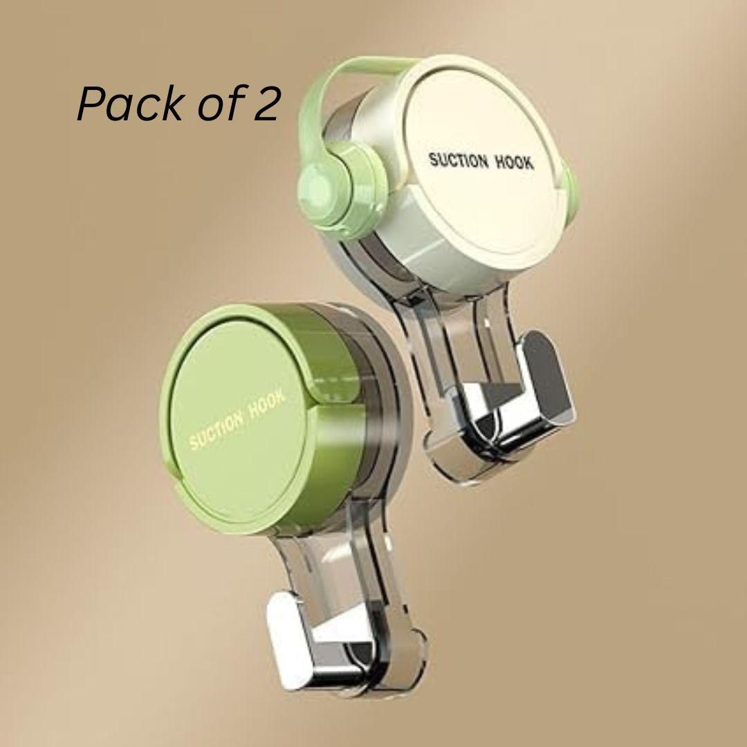 Heavy-Duty Suction Wall Hooks for Towels – Pack of 2