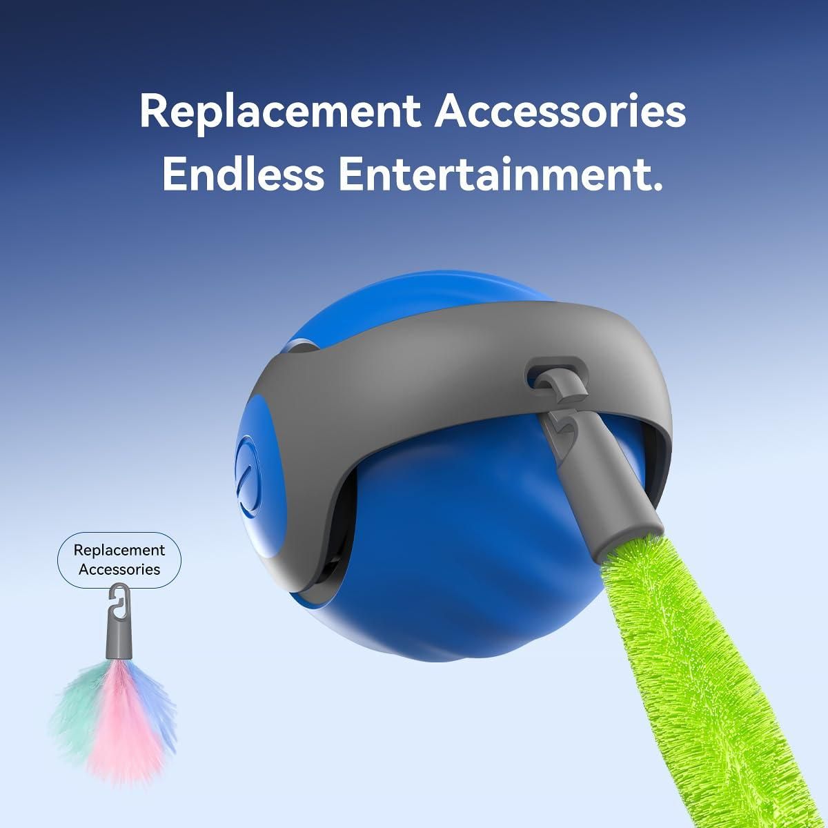 Smart Rolling Ball Cat Toy – Stimulating Entertainment for Active Cats