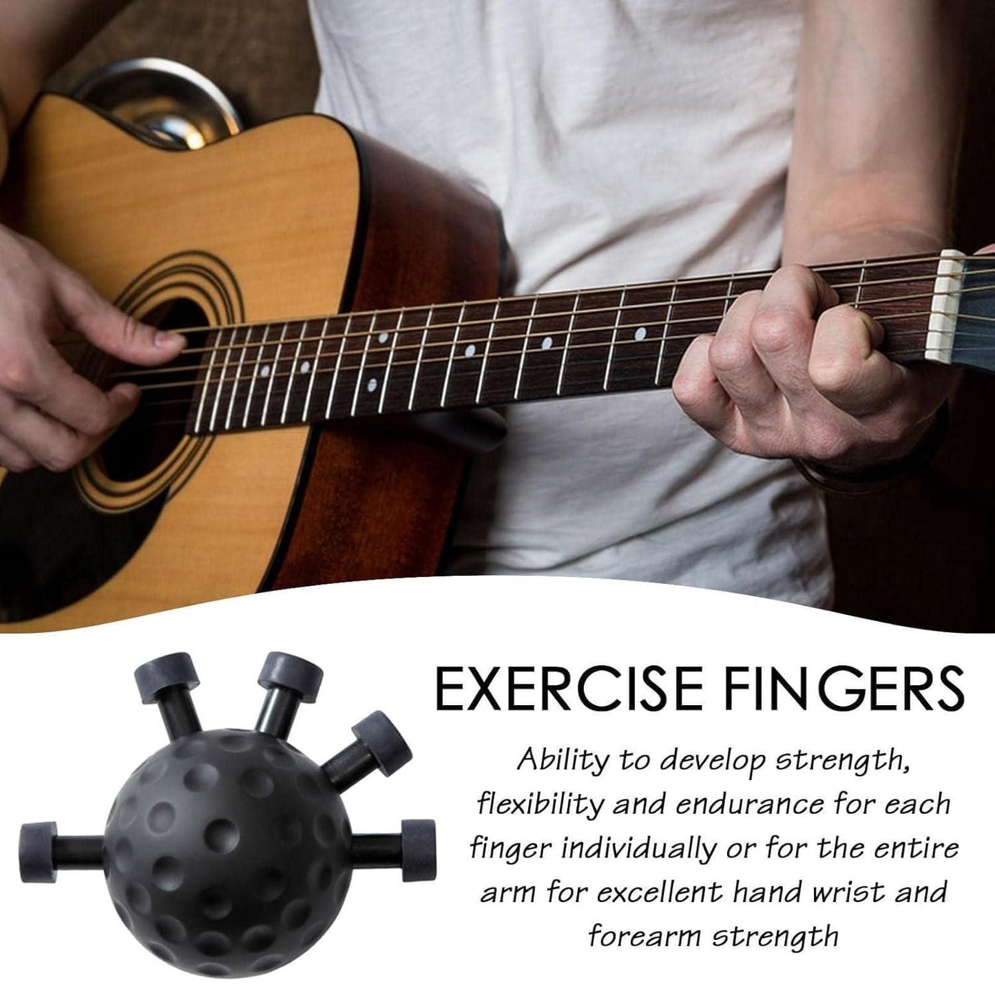 Portable Hand & Finger Strengthener – Grip Trainer for Muscle Building