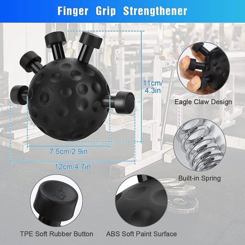 Portable Hand & Finger Strengthener – Grip Trainer for Muscle Building